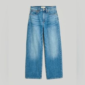 Madewell Light Blue Wide Leg Jeans